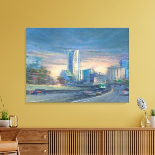 Exit 2, Atlanta, GA - Canvas Print キャンバスプリント (インサイチュ (リビング))