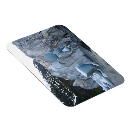 Exit Glacier Toe, Kenai Fjords国立公園， AK マグネット (右側)