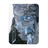 Exit Glacier Toe, Kenai Fjords国立公園， AK マグネット (縦)