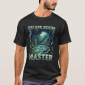 Exit RoomパズルChallenge Escape Room Master Tシャツ (正面)