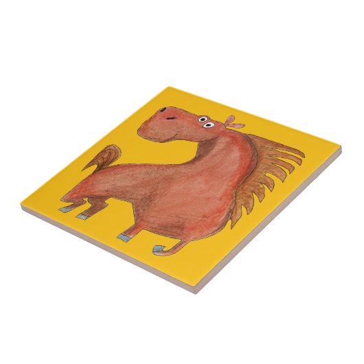 Exited Horse タイル (側面)