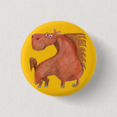 Exited Horse 缶バッジ (正面)