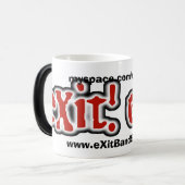 exitlogoborderの二重myspace モーフィングマグカップ (正面左)