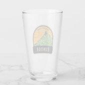 Exmoor国立公園城ロックイングランドヴィンテージ タンブラーグラス (裏面)