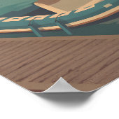 Exmouth Devon Travel Poster ポスター (角)