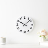 EXOシンボルクロック ラウンド壁時計 (ホーム)