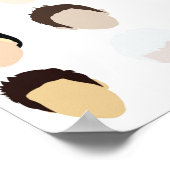 EXO-Kポスタシンプルー ポスター (角)