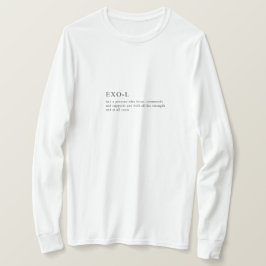 EXO-Lの定義 Tシャツ