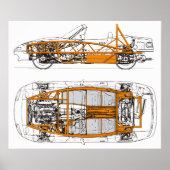 Exocet / NA Miata Overlay ポスター (正面)