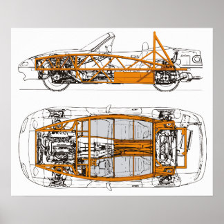 Exocet / NA Miata Overlay ポスター