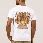 ⚡"exodia" Ancient Victory God T-Shirt Tシャツ (裏面)
