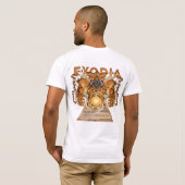 ⚡"exodia" Ancient Victory God T-Shirt Tシャツ (裏面フル)