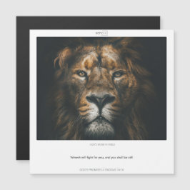 Exodus 14:14 GOODS、SCRIPIX磁気カードを約束 マグネット招待状