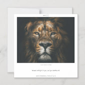 Exodus 14:14 GOODS、SCRIPIX磁気カードを約束 マグネット招待状 (正面)