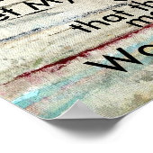 Exodus 8:1 Let My people GO, Bible Verse ポスター (角)