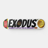 EXODUS JMT OFFICIAL 7 3/4" スケートボードデッキ (横)