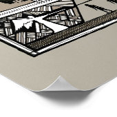 Exodus Plagues, Moses Print, Exodus Bible Story,  ポスター (角)