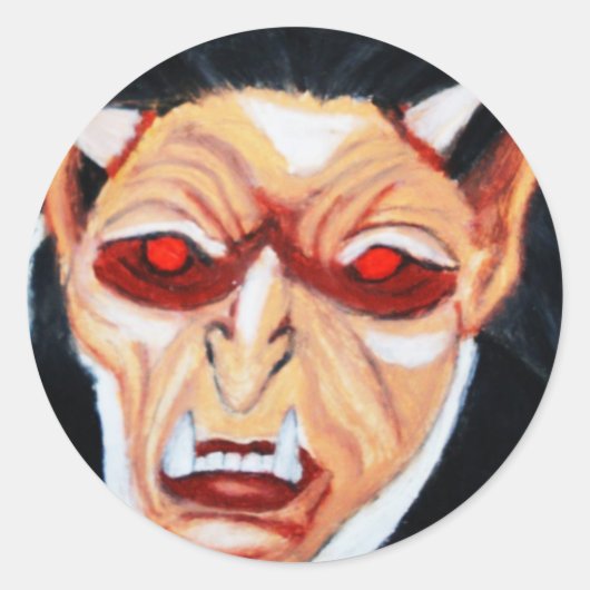 EXODUS THE VAMPIREスタンプ ラウンドシール (正面)