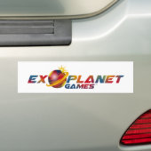 EXOPLANETのステッカー バンパーステッカー (車上)