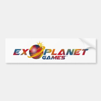 EXOPLANETのステッカー バンパーステッカー