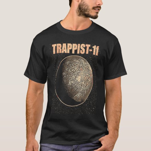 Exoplanet Extrasolar Planet Trappist 1f Astronomy  Tシャツ (正面)