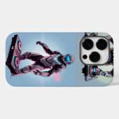 「Exosuitの未来的DJ – サウンドの増幅 Case-Mate iPhoneケース (裏面 (横))