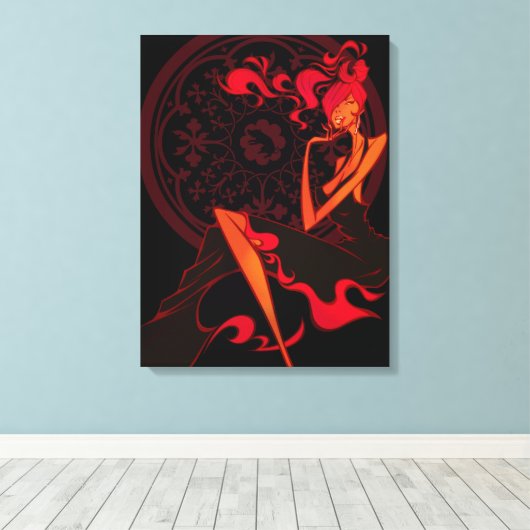 EXOTIC キャンバスプリント (インサイチュ (ウッドフロア))