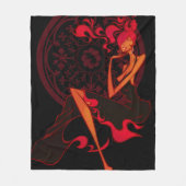 EXOTIC フリースブランケット (正面)