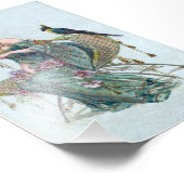 Exotic Art Nouveau Beauty フォトプリント (角)