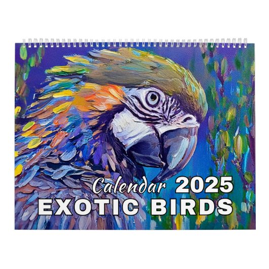 Exotic Birds カレンダー (カバー)