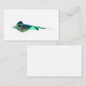 ​Exotic Black Diamond Stingray Sticker - Freshwate エンクロージャーカード (正面/裏面)