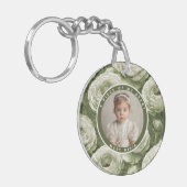 Exotic Christmas Gifts For Men Custom Ranunculus キーホルダー (正面左)