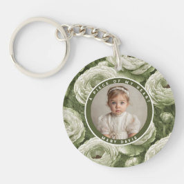 Exotic Christmas Gifts For Men Custom Ranunculus キーホルダー