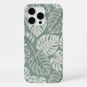 Exotic Elegant Monsteras iPhoneケース (裏面)