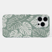 Exotic Elegant Monsteras iPhoneケース (裏面横)