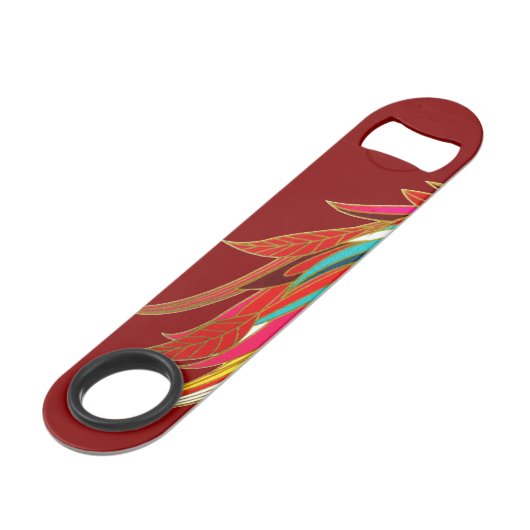 Exotic Feathers Red スピード栓抜き (裏面アングル)