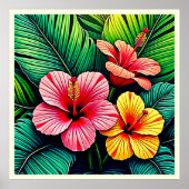 Exotic Flower Garden Dreams ポスター (正面)