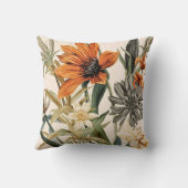 Exotic Flowers for Seasonal Home Decor クッション (裏面)