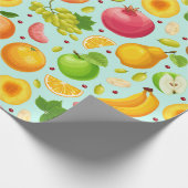 Exotic Fruit Pattern Wrapping Paper ラッピングペーパー (角)