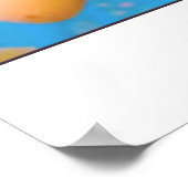 Exotic Gandaria Fruit - Rare Tropical Mango Plum S ポスター (角)