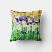 Exotic Iris’s of Summer  クッション (裏面)