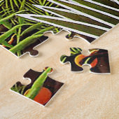 Exotic landscape by Henri Rousseau ジグソーパズル (側面)