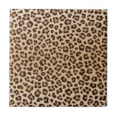 Exotic Leopard print pattern design タイル (正面)