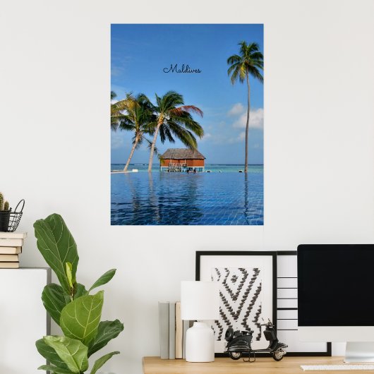 Exotic Maldives ポスター (ホームオフィス)