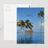 Exotic Maldives ポストカード (正面/裏面)