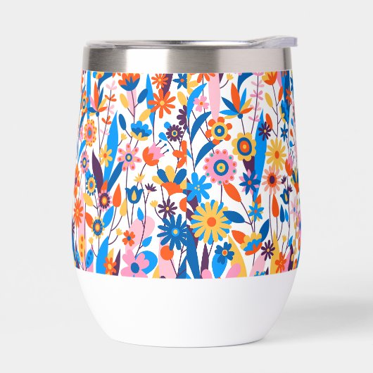 Exotic Multicolored Floral Background-32939 (左面)