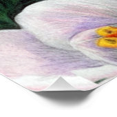 Exotic Orchid Art Print - 20 x 25 cm Glossy Poster ポスター (コーナー)