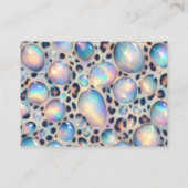 Exotic Posh GIft Registry Details Enclosure Cards エンクロージャーカード (裏面)