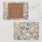 Exotic Posh Reception Details Enclosure Cards エンクロージャーカード (正面/裏面)