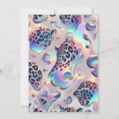 Exotic Posh Wedding Invitation 招待状 (裏面)